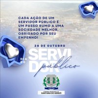 Dia do Servidor Público!